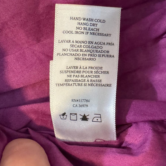 RAILS NWT $168 Katia Midriff Billowy Style Berry Size S - Picture 11 of 11